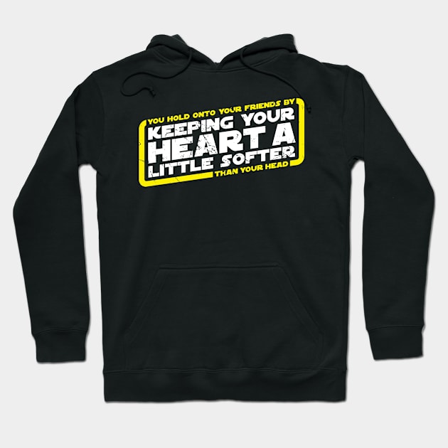 CW S1E7 Keep Your Heart Softer Hoodie by zerobriant